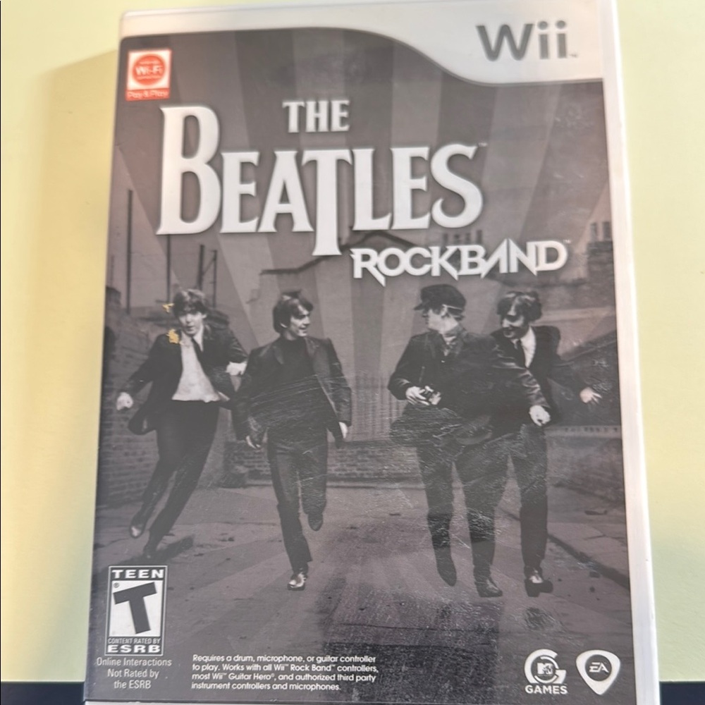 The Beatles Rock Band Wii Game